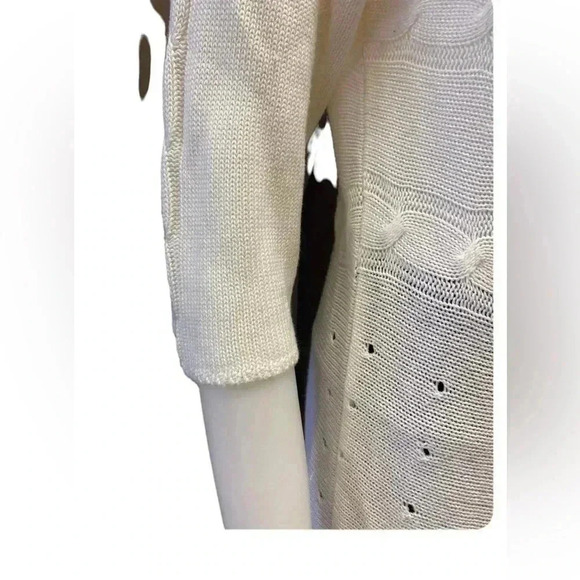 Putorti Knit Sweater Dress Off White  Size XL - Picture 4 of 7